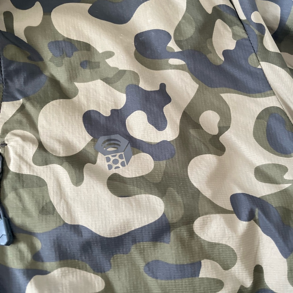 Mountain Hardwear Kor Strata Pullover Men's Camouflage Jacket - Picture 3 of 4
